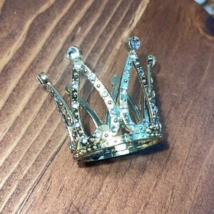 Crown Cake Topper Mini Gold Crown Queen Crown Small Princess Crown Cup Cake